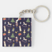 Porte-clés Noël des noisettes (Dos)