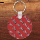 Porte-clés Noël des rennes (Recto)