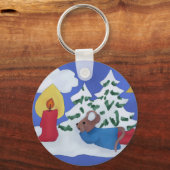 Porte-clés Noël des souris (Recto)