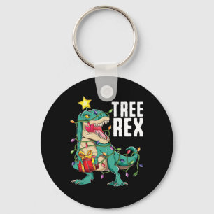 Porte-clés Noël Dinosaure Arbre Rex Trex Pajamas Hommes Garço