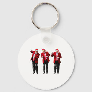 Porte-clés Noël Donald Trump Président 2024 Dancing Funn