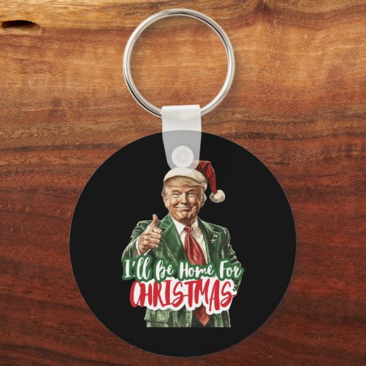 Porte-clés Noël Donald Trump Président 2024 Dancing Funn (Recto)