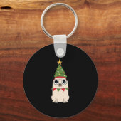 Porte-clés Noël du chien (Recto)