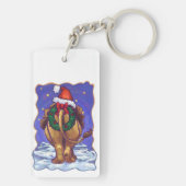 Porte-clés Noël du lion (Dos)