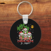 Porte-clés Noël en août (Recto)
