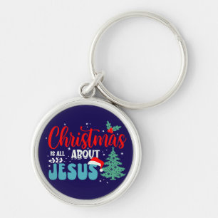 Porte-clés Noël est tout sur Jésus-43687