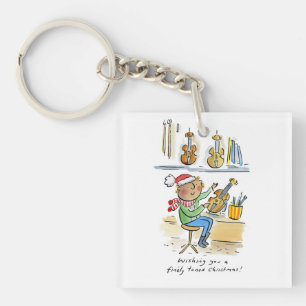 Porte-clés Noël finement réglé