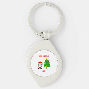 Porte-clés Noël FrankenFromage Porte - clé