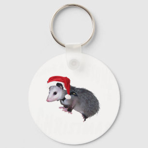 Porte-clés Noël impressionnant d'opossum