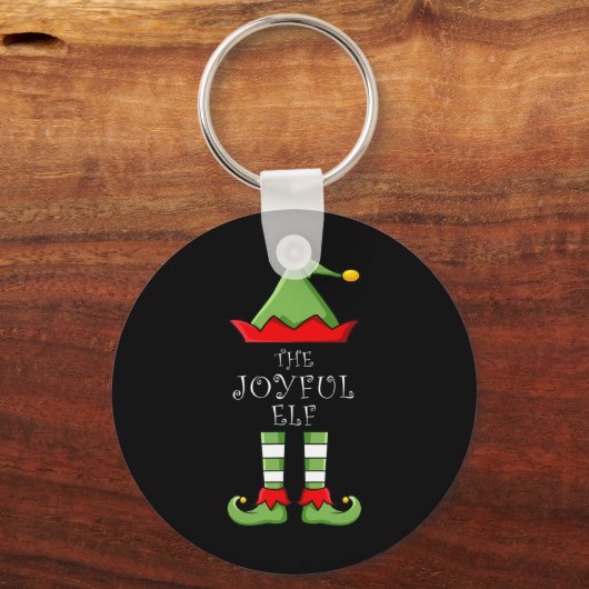 Porte-clés Noël Le Joyeux Elf Fun Family Matching Group (Recto)
