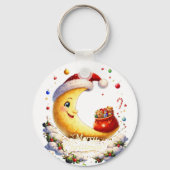 Porte-clés noël lunaire (Recto)