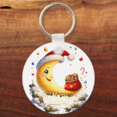 Porte-clés noël lunaire (Recto)
