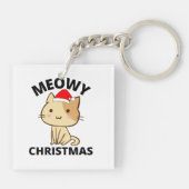 Porte-clés Noël Meowy (Dos)