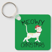 Porte-clés Noël Meowy - Noël drôle (Recto)