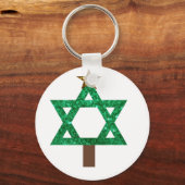 Porte-clés noël mukkah arbre de noël (Recto)