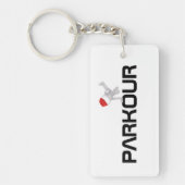 Porte-clés Noël Parkour (Devant)