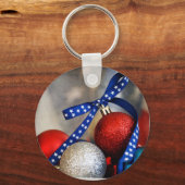 Porte-clés Noël patriotique (Recto)