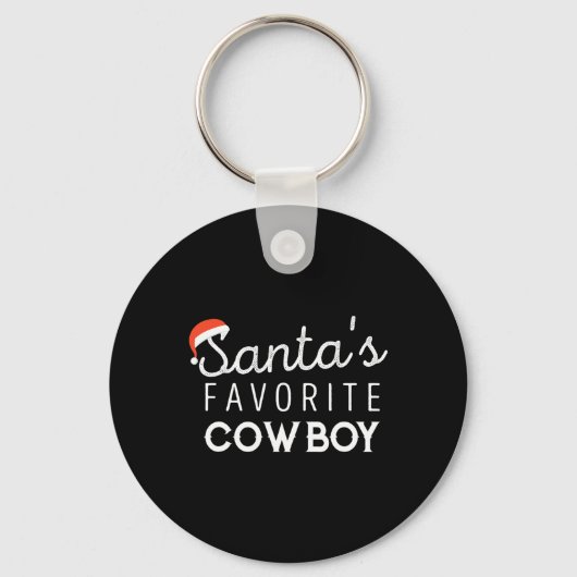 Porte-clés Noël Pour Cowboys (Recto)