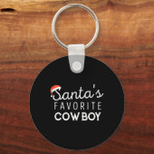 Porte-clés Noël Pour Cowboys (Recto)