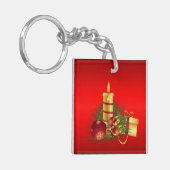 Porte-clés Noël rouge (Devant gauche)