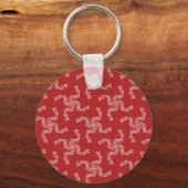 Porte-clés Noël Rouge, Décor de Noël, Noël, Noël (Recto)