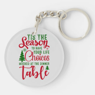 Porte-clés Noël saison de design de choix