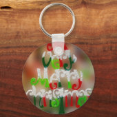 Porte-clés noël très joyeux (Recto)