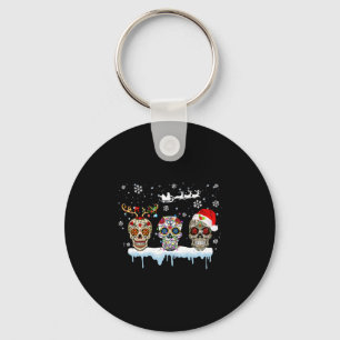 Porte-clés Noël Trois Sugar Skin Fleur Mexicaine En