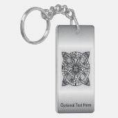 Porte-clés Noeud celtique inspiré unique (Devant gauche)