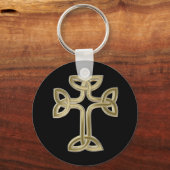 Porte-clés noeud de croix celtique (Recto)