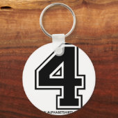 Porte-clés Noir 4 (Recto)