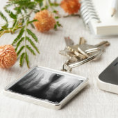 Porte-clés Noir animal et blanc squelettiques humains de (Côté)