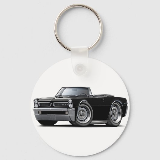 Porte-clés Noir convertible GTO 1965 (Recto)