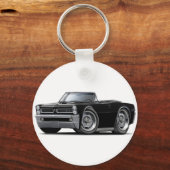 Porte-clés Noir convertible GTO 1965 (Recto)