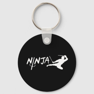 Porte-clés Noir de Ninja