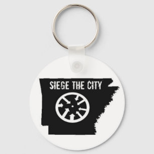 Porte-clés Noir de porte - clé