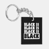 Porte-clés Noir Est Noir (Devant gauche)