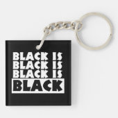 Porte-clés Noir Est Noir (Dos)