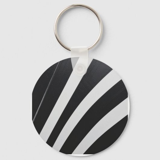 Porte-clés noir et blanc (Recto)