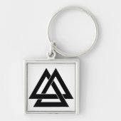 Porte-clés Noir et blanc (Devant)