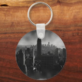 Porte-clés Noir et blanc New York City (Recto)