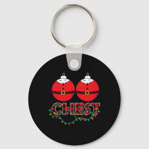 Porte-clés Noix de châtaignes Noël Correspondant Noël