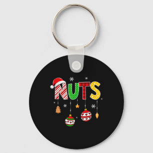 Porte-clés Noix de poitrine Chemise de Noël Correspondante Co
