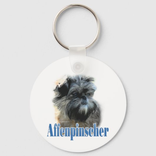 Porte-clés Nom Affenpinscher (Recto)