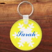 Porte-clés nom, ajouter du texte, Sarah (Recto)