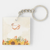 Porte-clés Nom arabe de l'arabe (Dos)