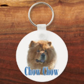 Porte-clés Nom Chow Chow (Verso)