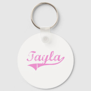 Porte-clés Nom classique de style de Tayla