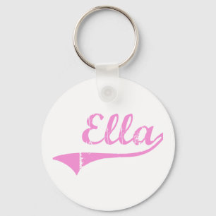 Porte-clés Nom classique de style d'Ella