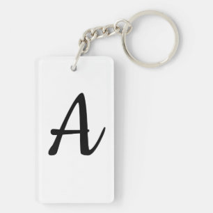 Porte-clés Nom commençant par A